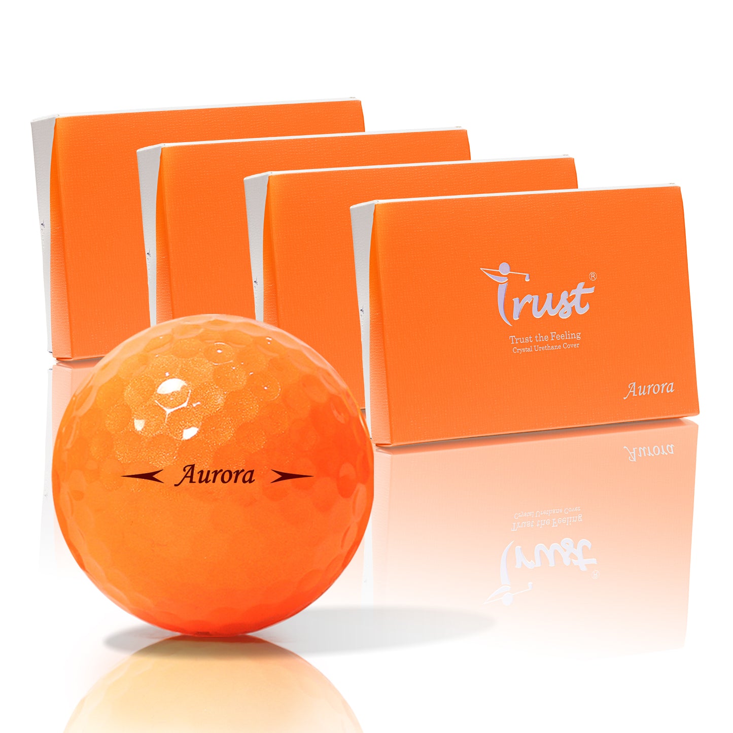 Trust Aurora & Rosa: Premium Crystal Urethane Golf Ball