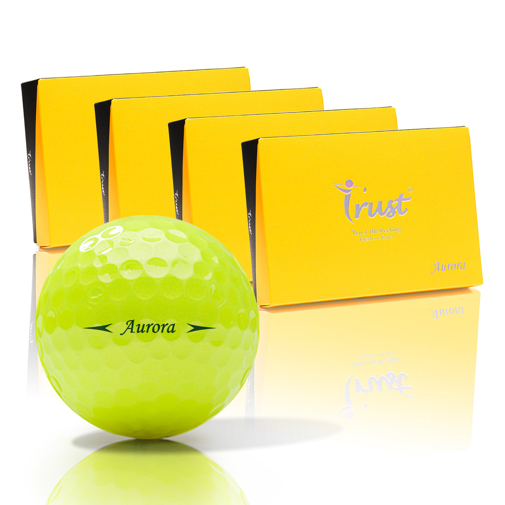 Trust Aurora: Premium Crystal Urethane Golf Ball