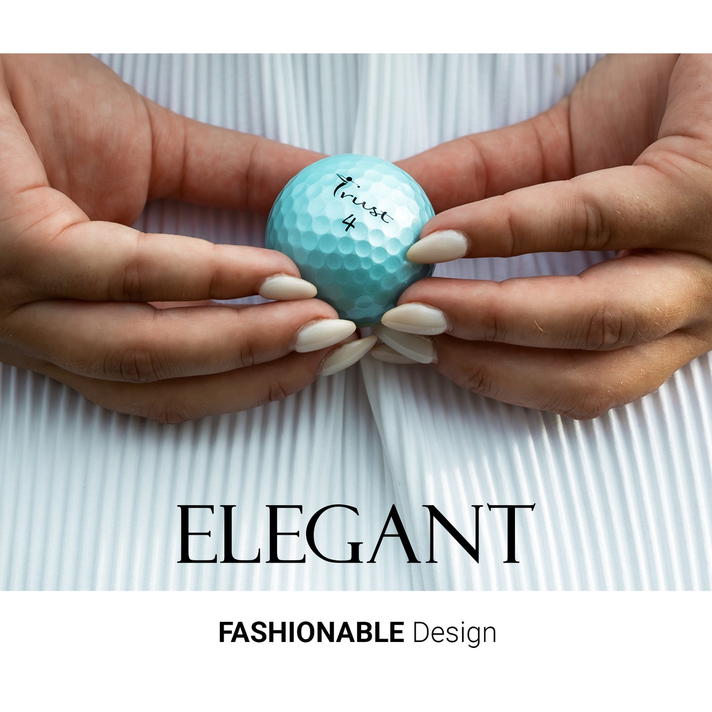 Trust Aurora & Rosa: Premium Crystal Urethane Golf Ball