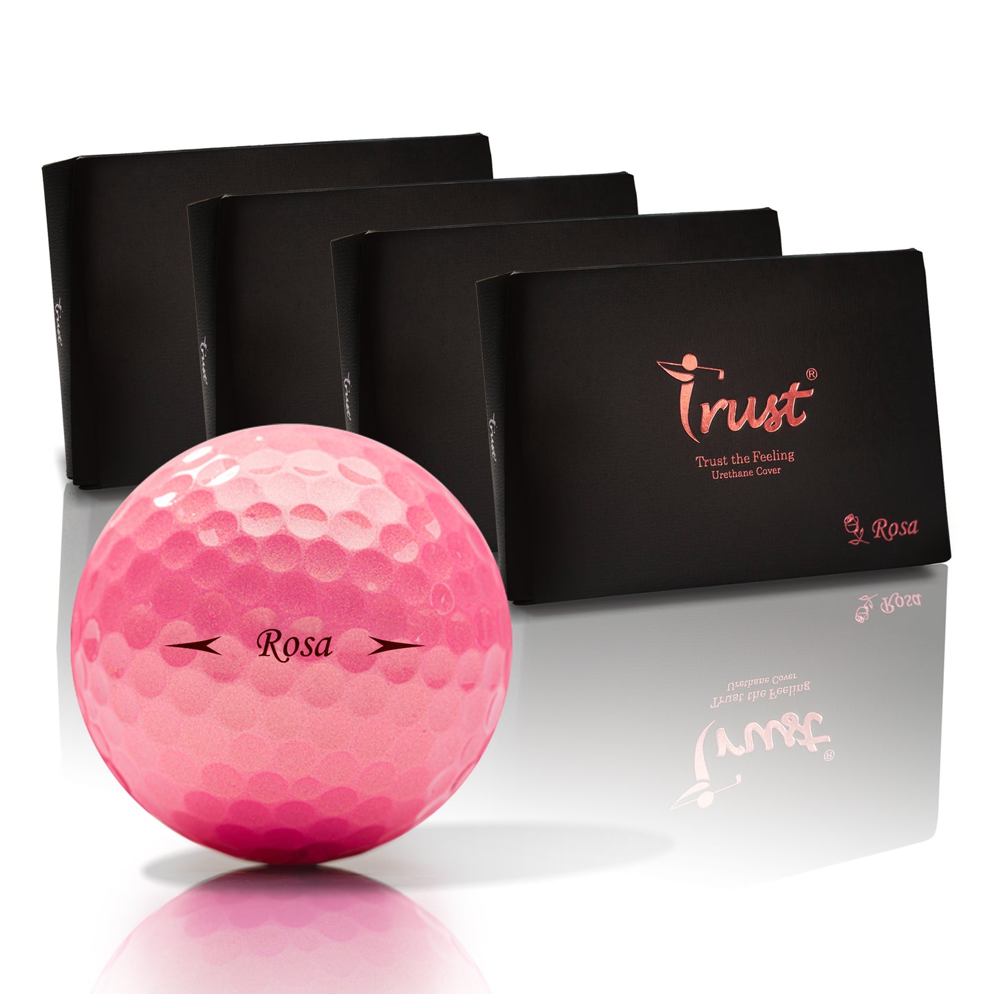 Trust Aurora & Rosa: Premium Crystal Urethane Golf Ball