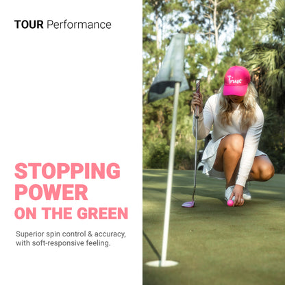 Trust Aurora & Rosa: Premium Crystal Urethane Golf Ball